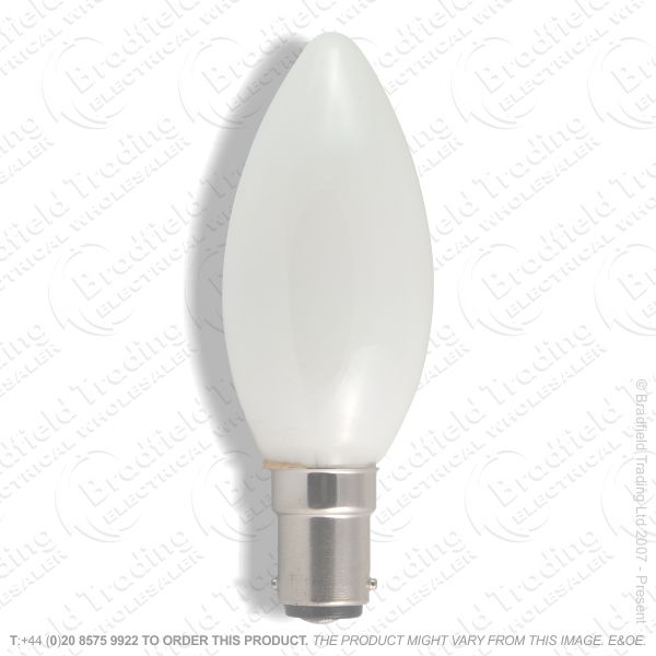 A04) Candle 35mm SBC Opal 25W Rough Service