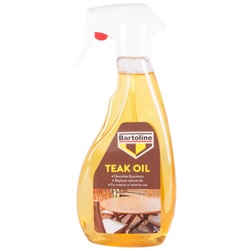 Teak Oil Spray 500ml (6) BARTOLINE