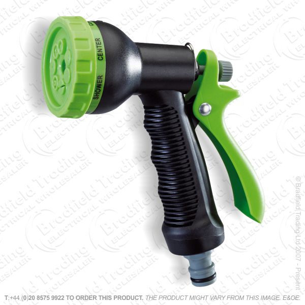 D15) Garden Hose Spray Gun 7 Patern DRAPER