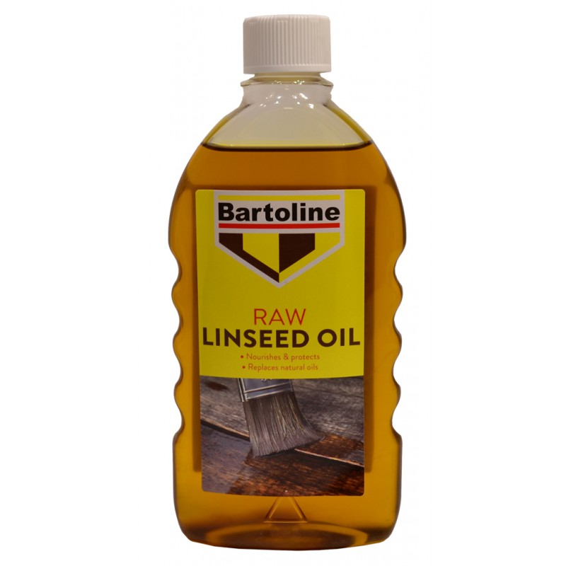 Raw Linseed Oil 500ml (6) BARTOLINE