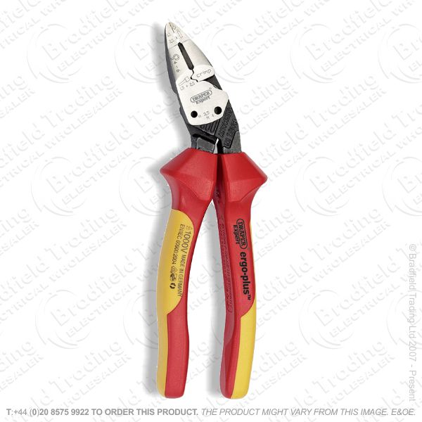 G39) VDE Combi Side Cutter Stripper Ergo DRAP