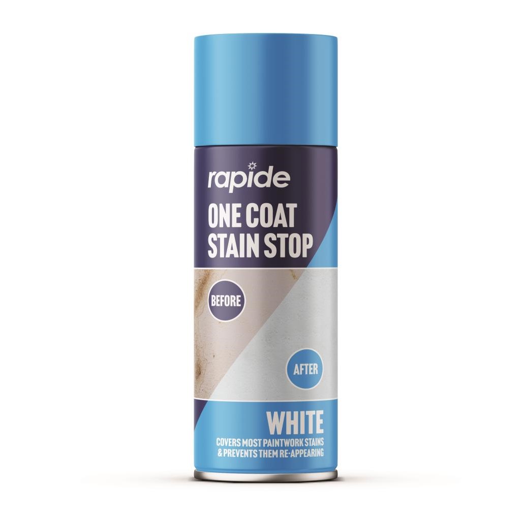Spray Stain Stop 400ml White RAPIDE