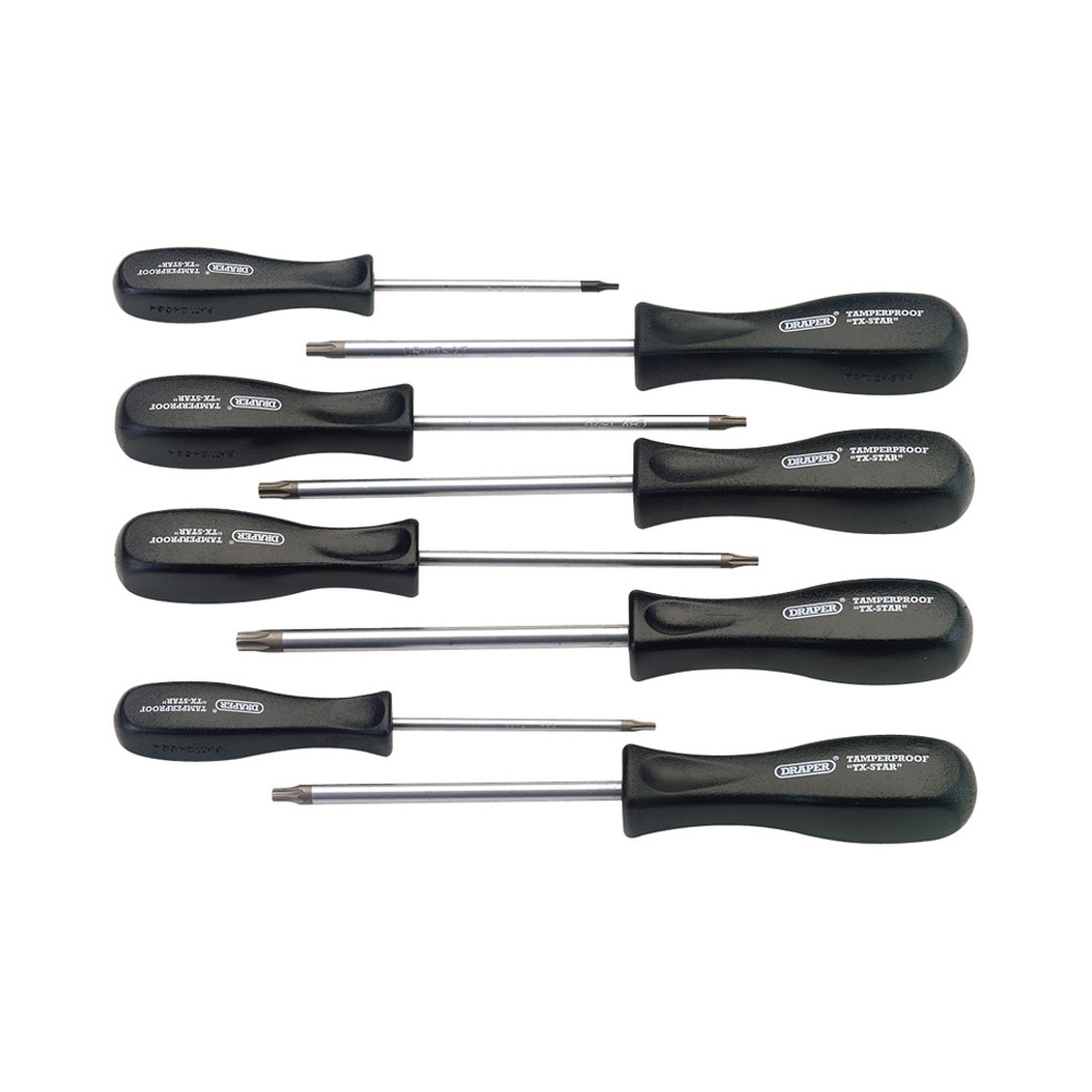 8pc Torx Screwdriver Set DRAPER