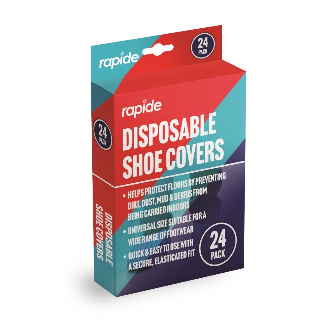 Shoe Covers Disposable 24pc RAPIDE