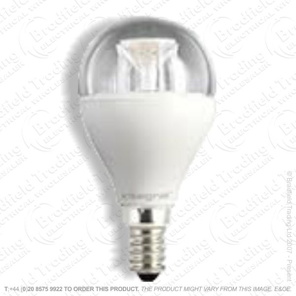 A31) 5.4W Golf Clear SES WW LED 470lm INTEGR