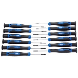 Precision Screwdriver 12pc Set Ph Torx DRAPER