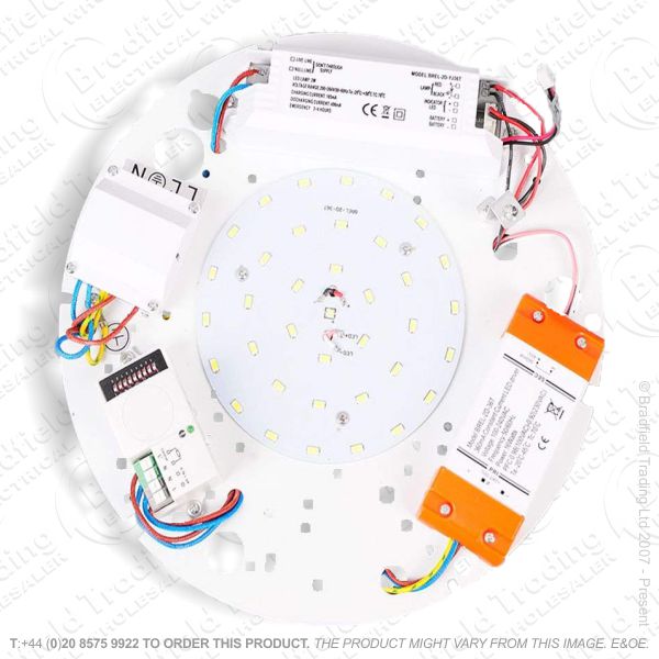 2D LED Emergency Gear Tray 3h 4k 1700lm