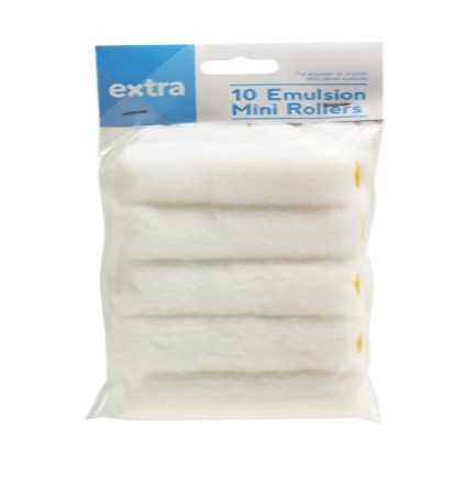 Mini Roller Sleeve 4  Emulsion x10 EXTRA HAR