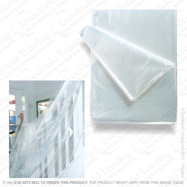 Essentials PVC Dust Sheet 12x9 HARRIS