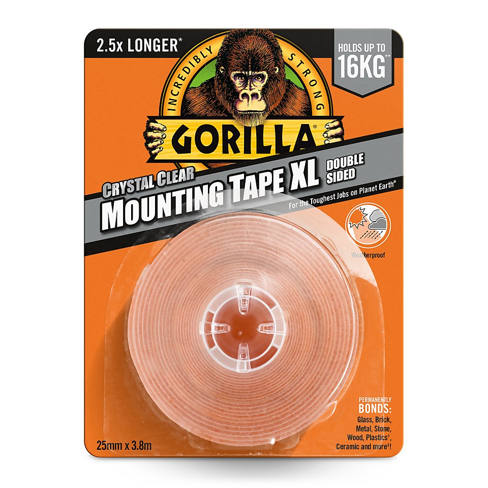 Double Sided Mounting Tape HD 3.8M GORILLA