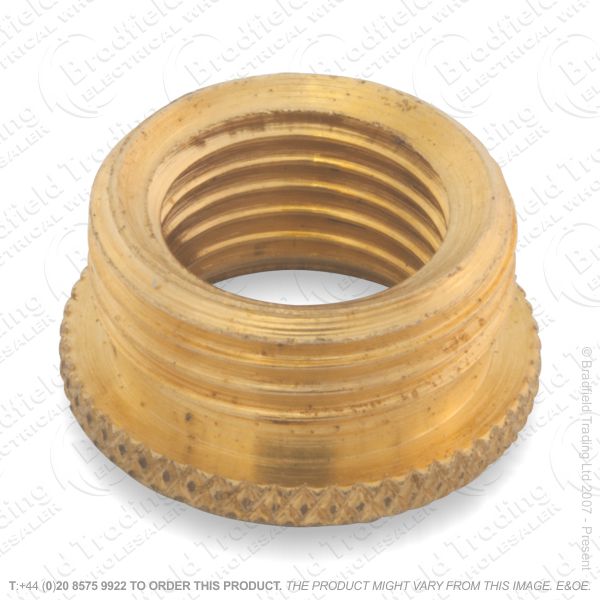 B03) Reducer .5  - 3/8  brass LIL