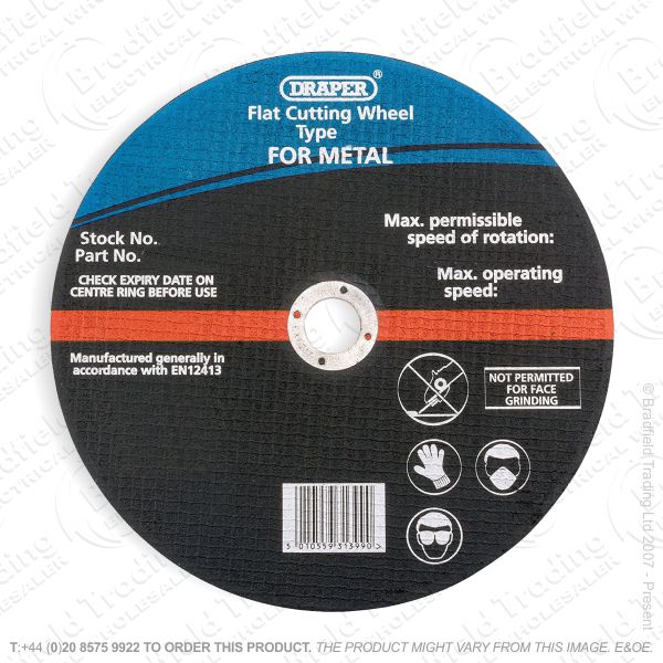 G31) Metal Cutting Disc 230x3mm DRA