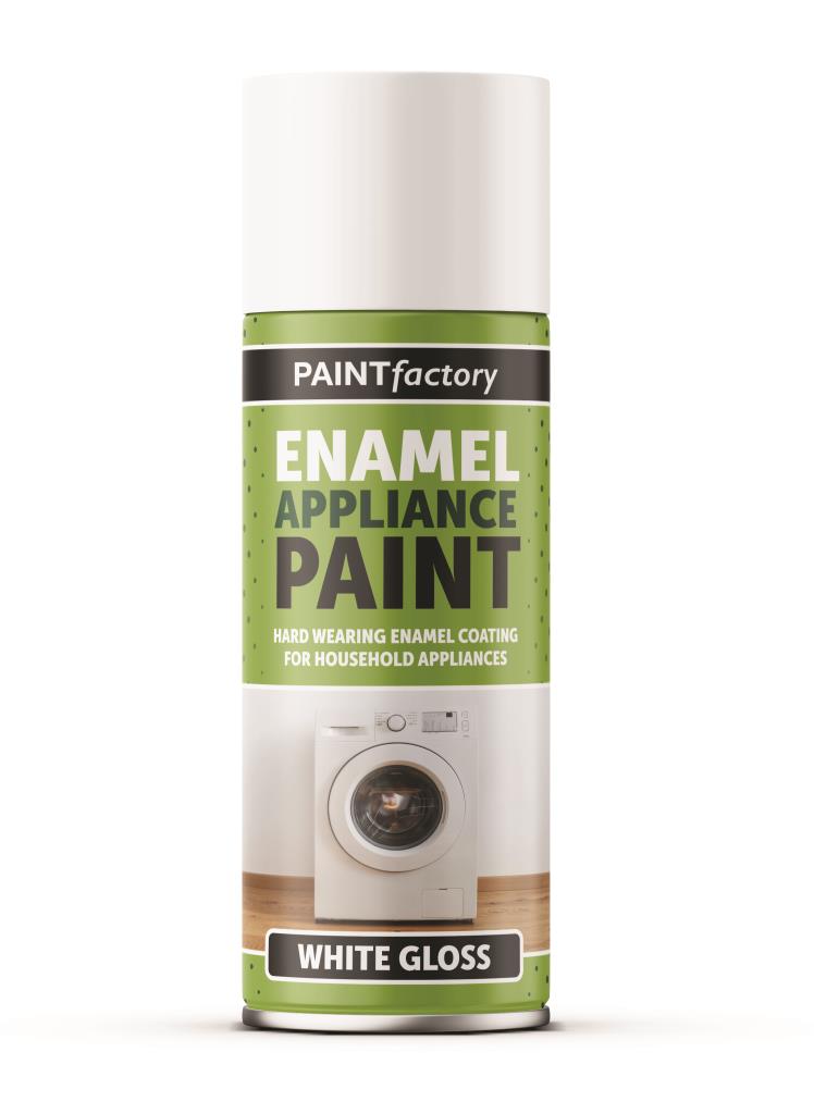 Enamel Spray Paint 400ml White PAINT FAC