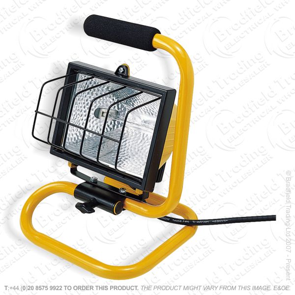 B21) Flood Light Halogen Portable 500W 240v