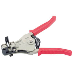 Wire Cable Stripper Automatic Red DRAPER