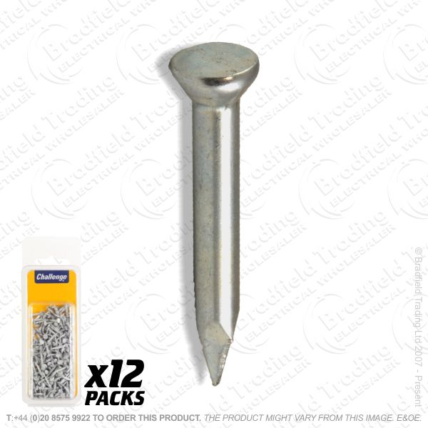 G07) Masonary Nails 60mm Zinc 40pc BP