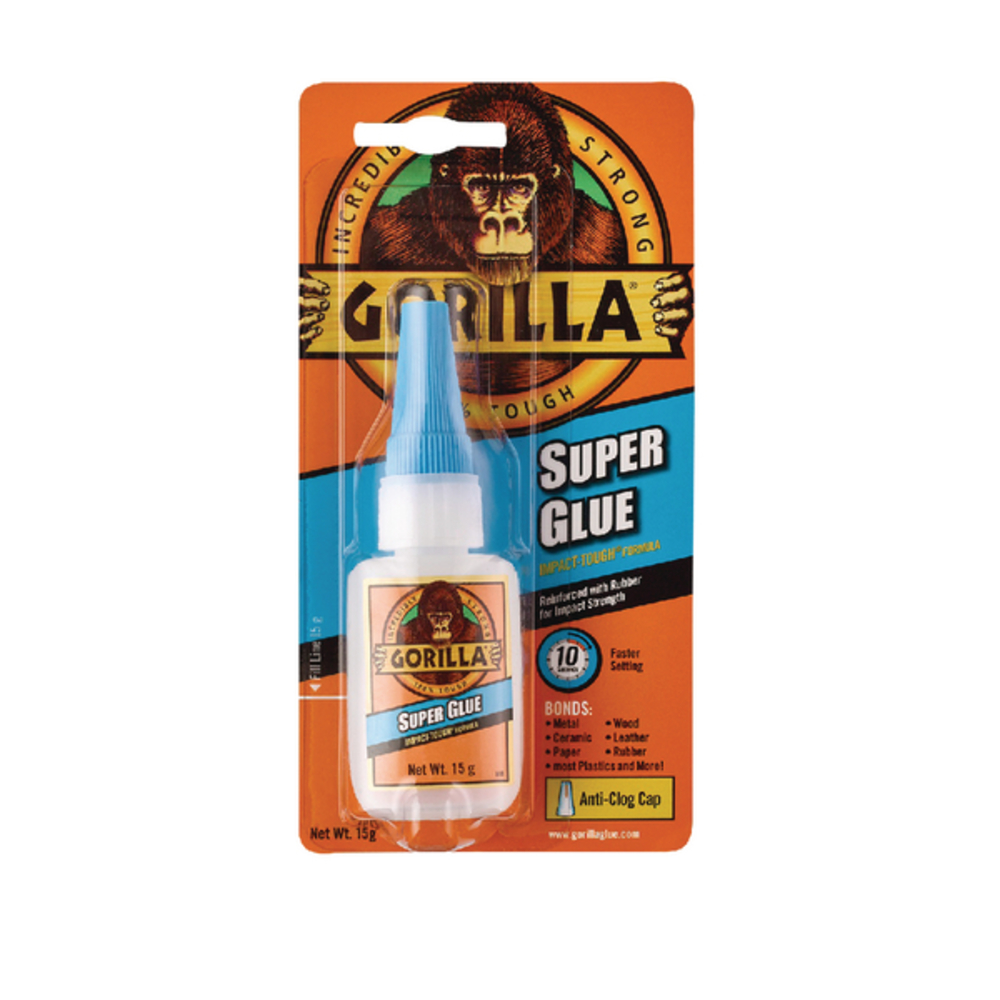 Super Glue 15gm Bottle GORILLA