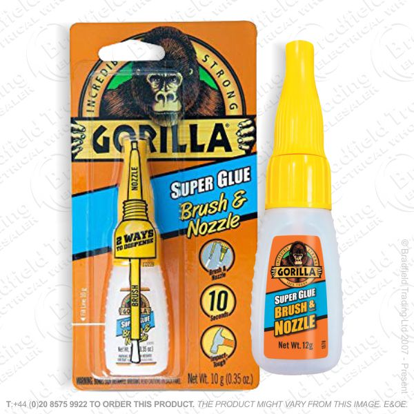 Super Glue Brush 12gm Brush On GORILLA