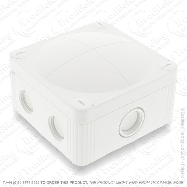 24A Junction Box 95x95x60 White WISKA