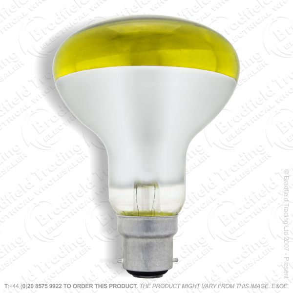 A09) Reflector R63 col BC yellow 40W CRO