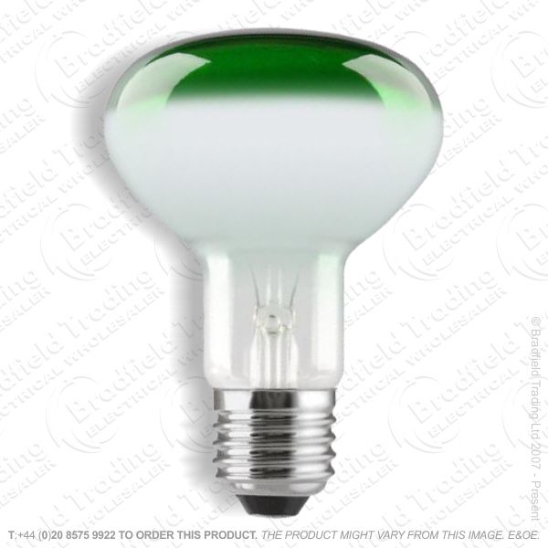 A09) Reflector R63 col ES green 40W CRO