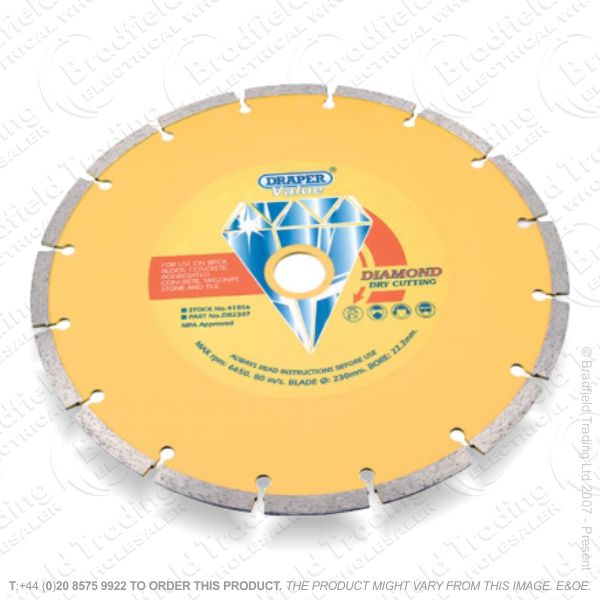 G31) 230mm Diamond Grinder Blade