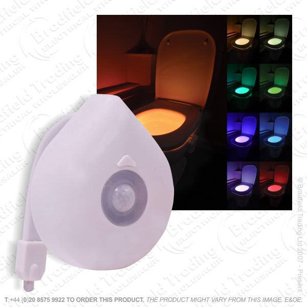 LED Sensor Toilet Night Light