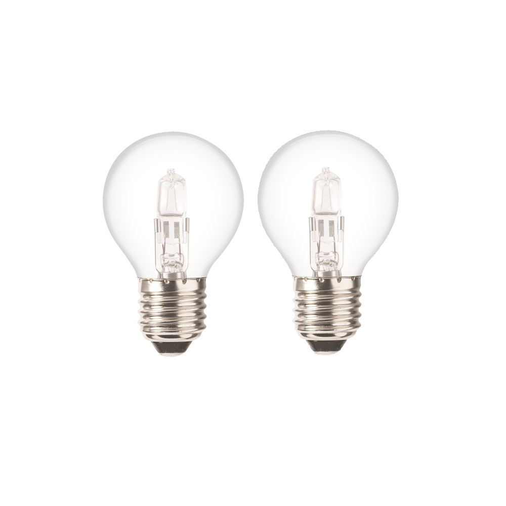 Golf 45mm Halogen ES clear 42W Pack2 SYLVANIA