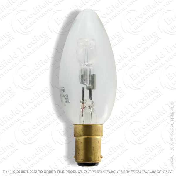 Candle Halogen SBC Clear 42W  ECO