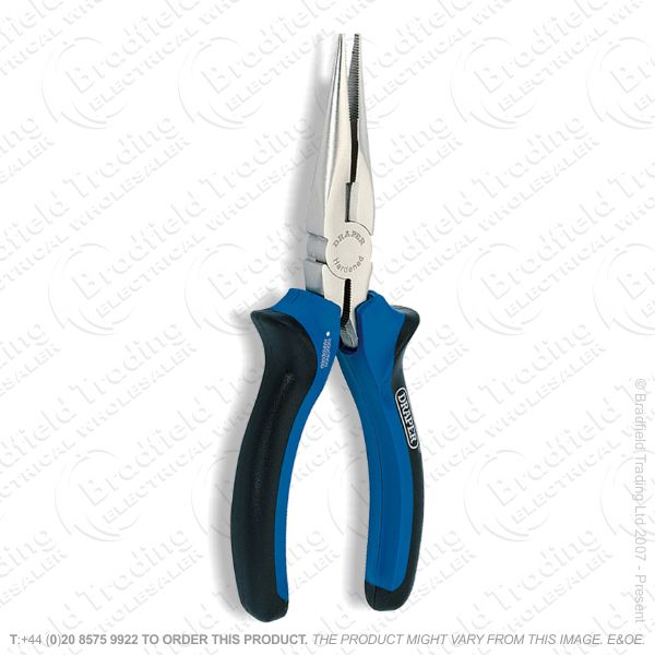 G39) Long Nose Pliers Soft 160mm DRAPER