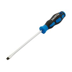 Screwdriver Flat 6x100mm Soft Grip DRAPER