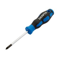 Screwdriver Pozi PZ1 75mm Soft Grip DRAPER
