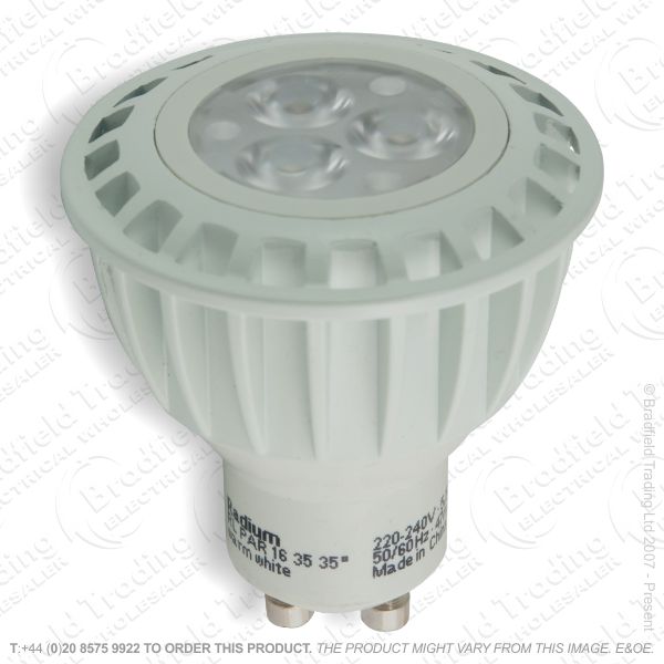 A39) LED GU10 5.5W 830k WW RADIUM