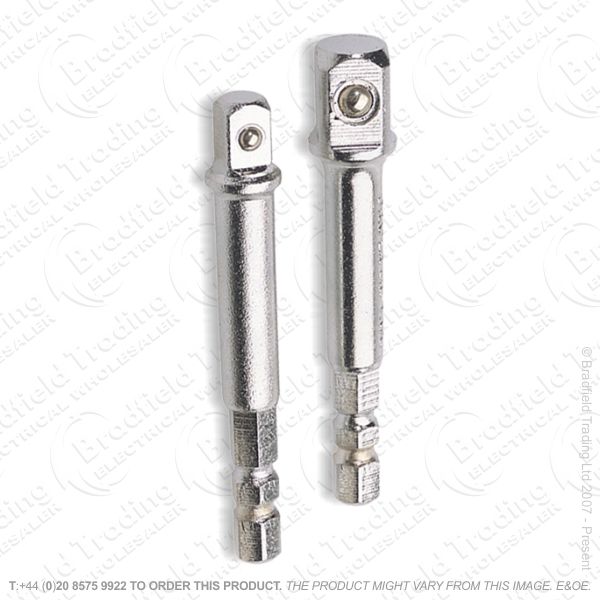 G37) Socket Drive Adaptor Set 1/4 3/8