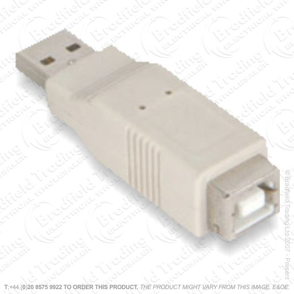 E19) USB A Male to B Female Adapter