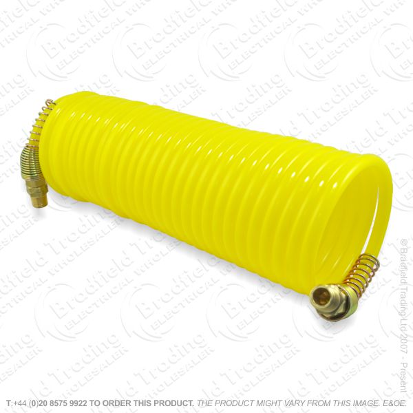 G55) Recoil air hose 25ft 0.25  Yellow DRAPER