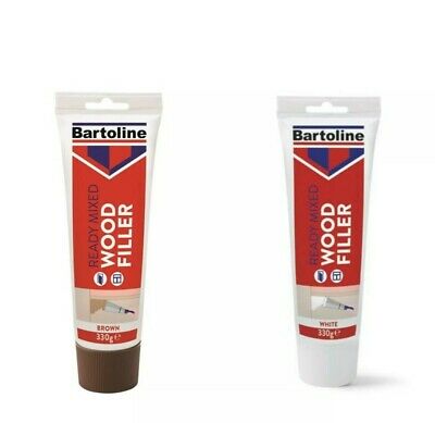 Wood Filler Squeeze 330g White (6) BARTOLINE