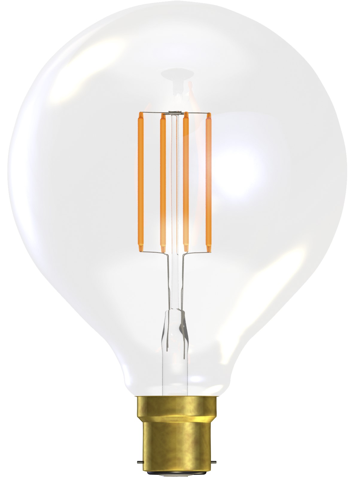 4W LED Clear BC Globe 27k Dim G125 BELL