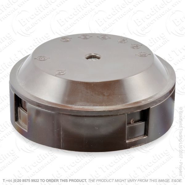 H24) Junction Box 20A 4term 3x2.5mm BROW