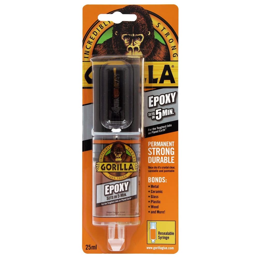 Epoxy 2part Glue Syringe 25ml GORILLA