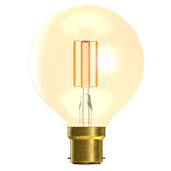 3.3W LED Vintage Globe BC G80 2200K BELL