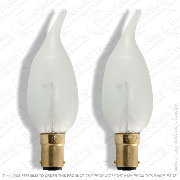 A06) Candles Candlelux SBC satin 60W ECO