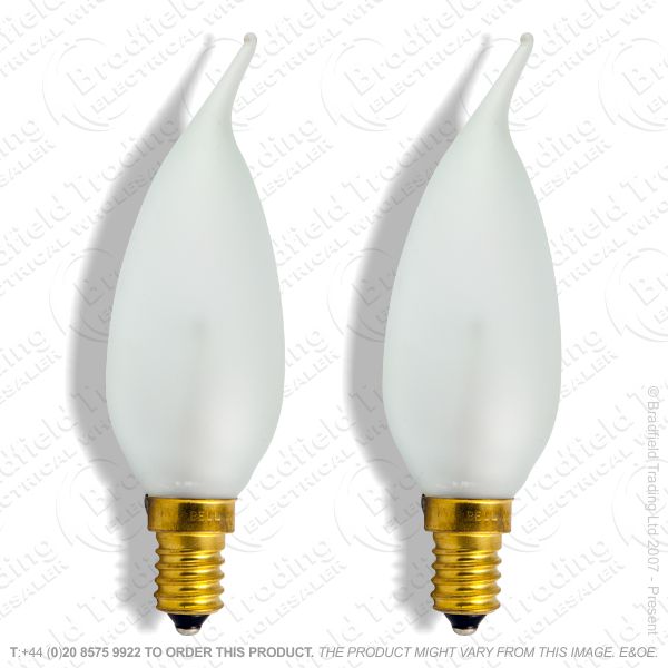 A06) Candles Candlelux SES satin 60W CRO