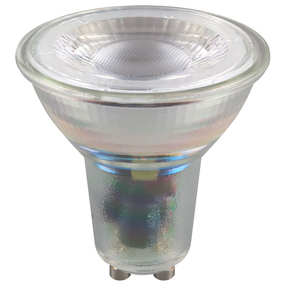 LED 5W GU10 2700K 520lm Glass Dimm CROMTON