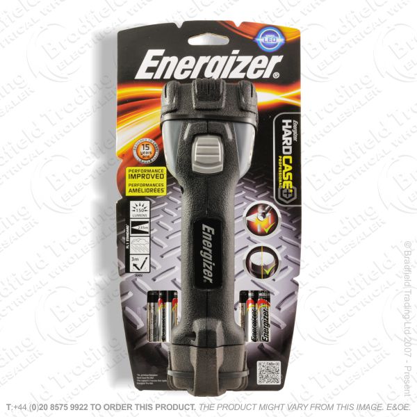 E41) Hard Case Torch 4AA LED ENER