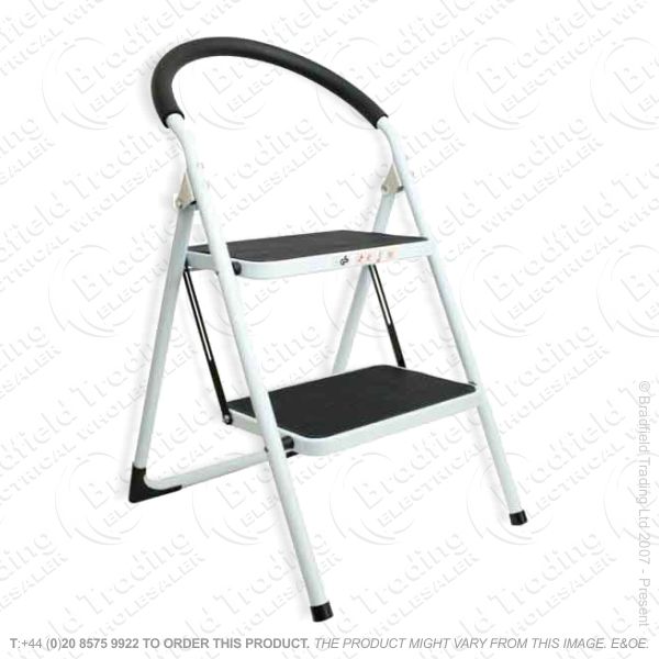 G24) 2Step Ladder Wide Rubber ECO