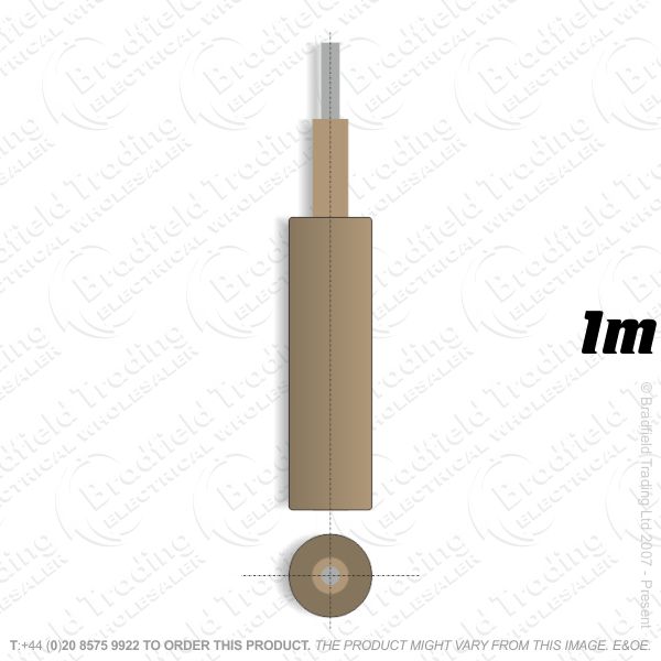 #SP Meter Tails 70mm Brown **1M** 6381 LSF