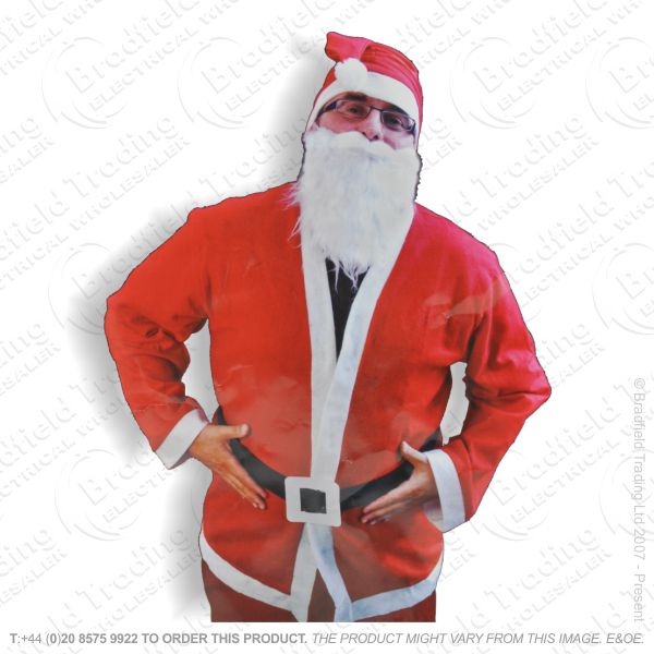 D12) Xmas Santa Suit Red