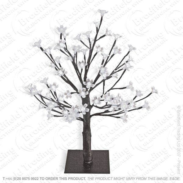 D11) 45cm 64LED Blossom Tree White