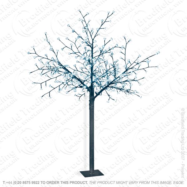 D11) Xmas 1.5m Blossom Tree 180led BLUE